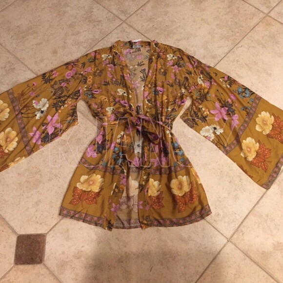 Bohemian Duster Kimono Top - Picture 7 of 8